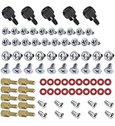 PC Computer Screws Standoffs Set Kit, for Hard Drive Computer Case Motherboard Fan Power Graphics