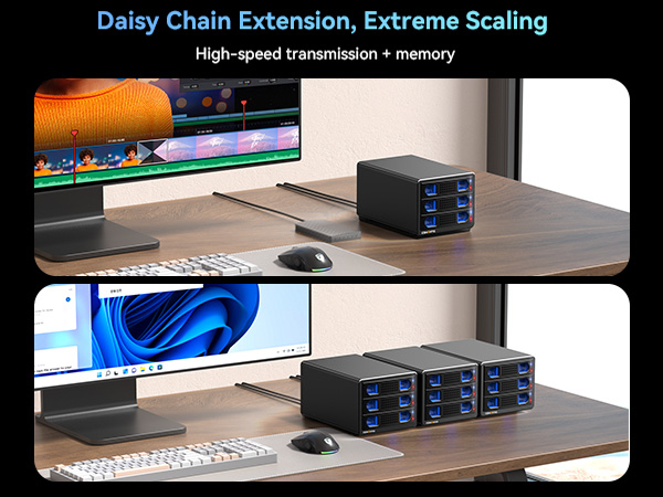 3 Bay Hard Drive Enclosure