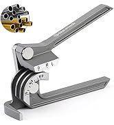 DURATECH 90 Degree Tubing Bender, 3-IN-1 Brake Line Bender | For Outer Diameters: 1/4", 5/16", 3/...