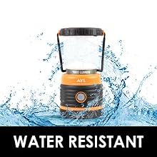 WATER RESISTANT