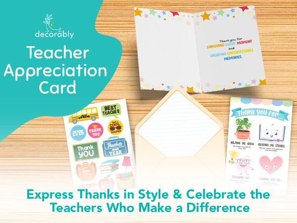 best teacher ever card