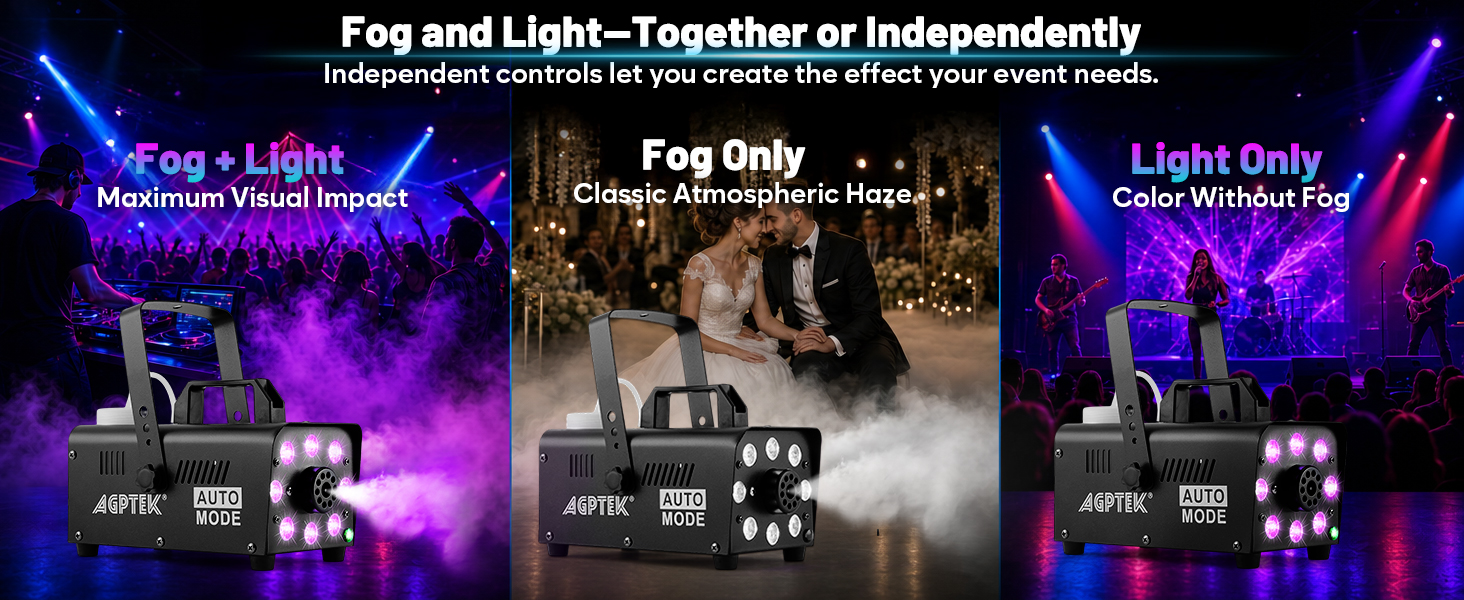 Independent Fog and Light Control