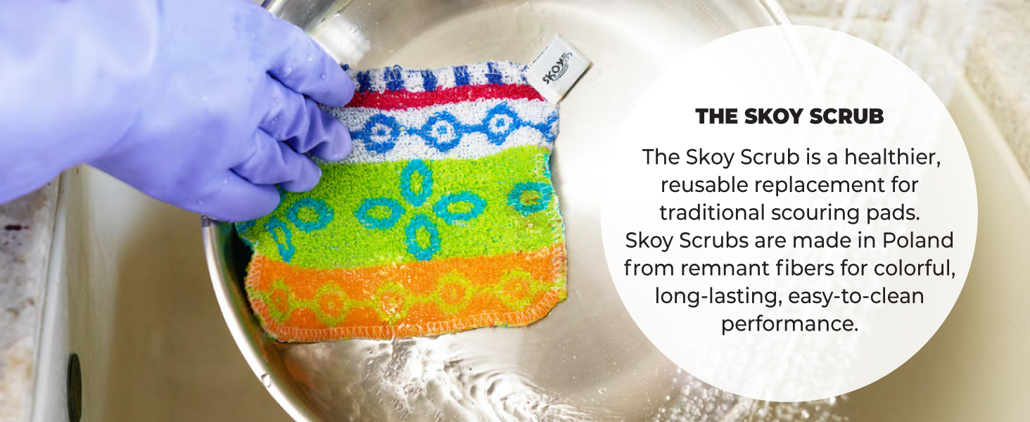 Skoy Cloth, reusable, eco-conscious, sustainable, paper towel alternative, sponge