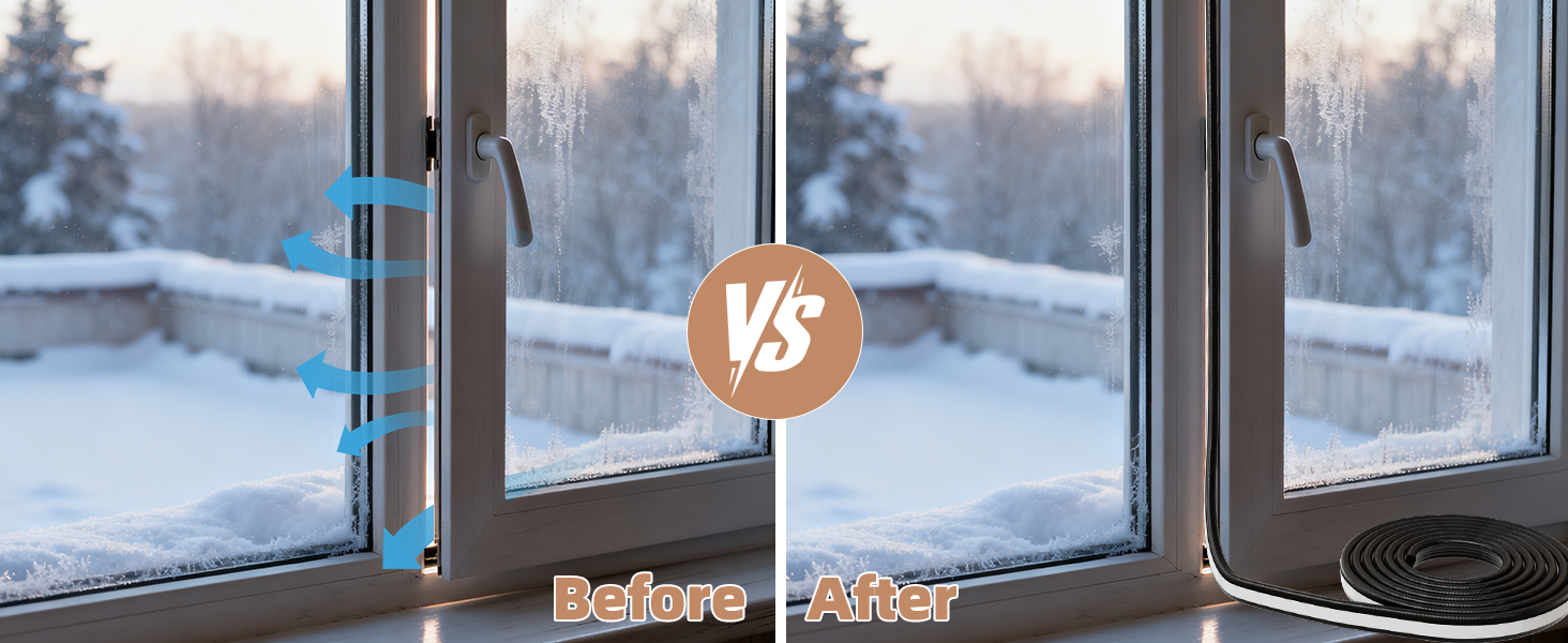 Wedge-Shape Weather Stripping