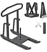 Dolibest Weight Sled, Fitness Sled, Workout Sled for Fitness Strength Training and Speed Improvem...