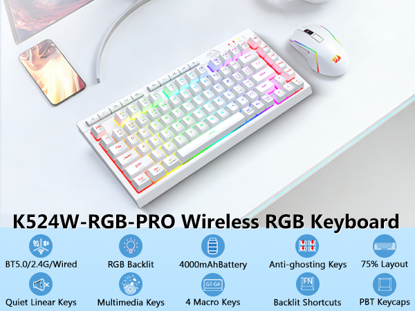 wireless gaming keyboard