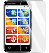 Globluum Screen Protector SU3, SU5, SU7, SU9 MP3 Player, 9H Tempered Glass Screen Protector, HD C...