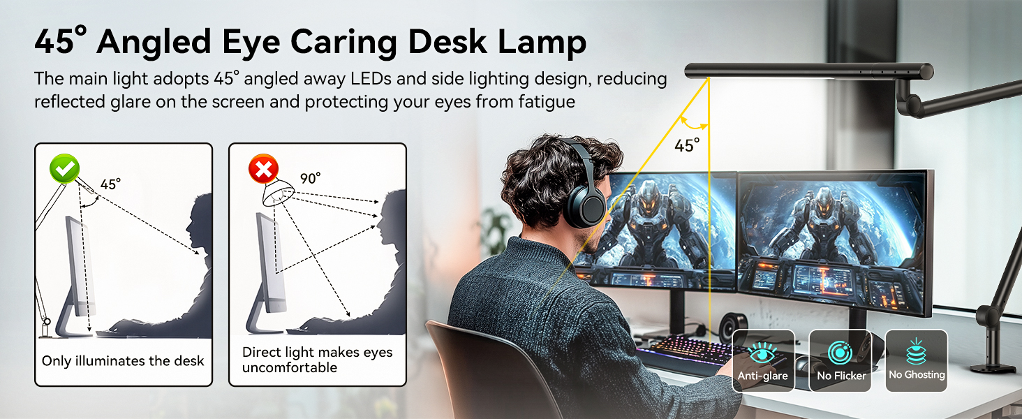 LED desk lamp