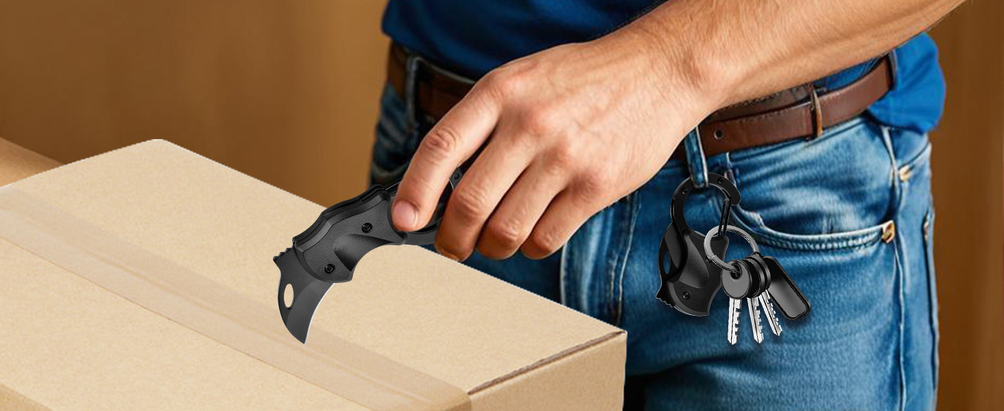 Multi functional daily carrying tool knife
