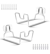 HaSteeL 18/0 Stainless Steel Garden Hose Holder Hook, Metal Wall Mount Hanger for Outside Yard Wa...