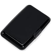 Mayski Credit Card Holder, RFID Blocking, Aluminum Alloy Hard Case, Small Mini Business Metal Wal...