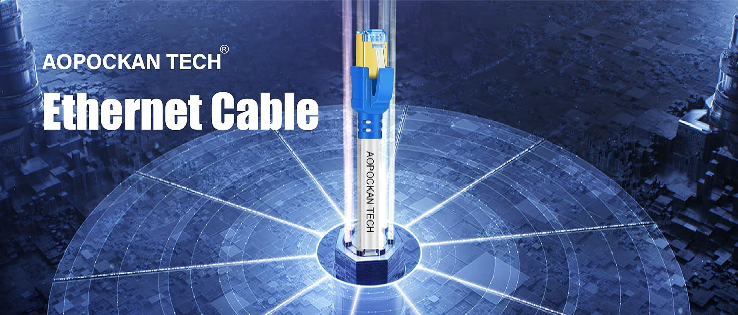 AOPOCKAN TECH High Speed Ethernet Cable