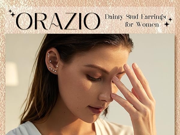 stud earrings for women