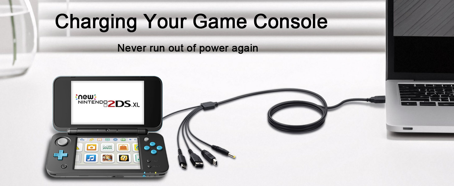 5 in 1 USB Charger Cable