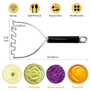 Alinnart Potato Masher