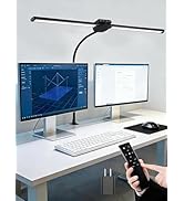 ReinHoo Desk Light with 5 Color+9 Brightness,Desk Lamps for Home Office, 1200 Lumen & 108 LED Des...