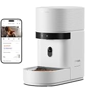 PETLIBRO Automatic Cat Feeder with Camera, Scale AI Smart Food Intake Track | Face fecognition bo...