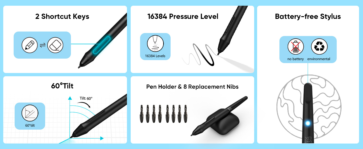 XPPen Deco 01 V3 Drawing Tablet