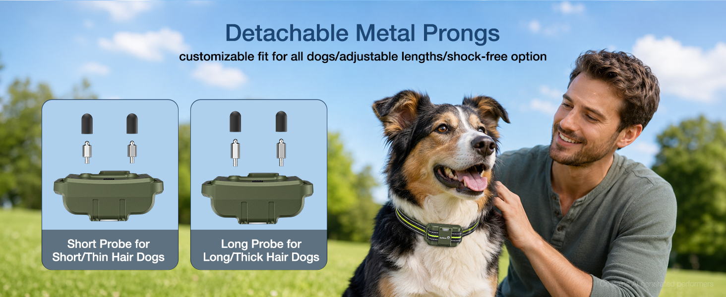 DeeWaves dog training collar with remote ,e collar for dogs training,shock collar for large dog