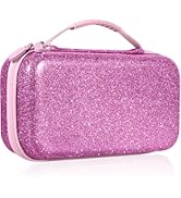 Gurgitat for Nintendo Switch 2 Carrying Case - Glittering Purple Cute Kawaii Design with Handle a...