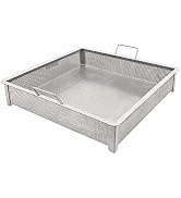 GSW 20" x 20" Stainless Steel Compartment ETL Certified Drop-in Sink Drain Basket (20” x 20”)