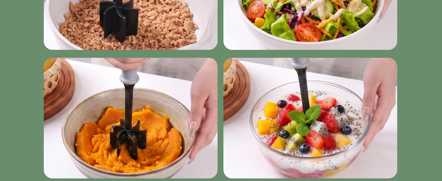 versatile food masher for ground meat