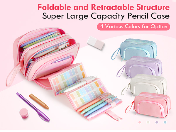 pencil case-pink