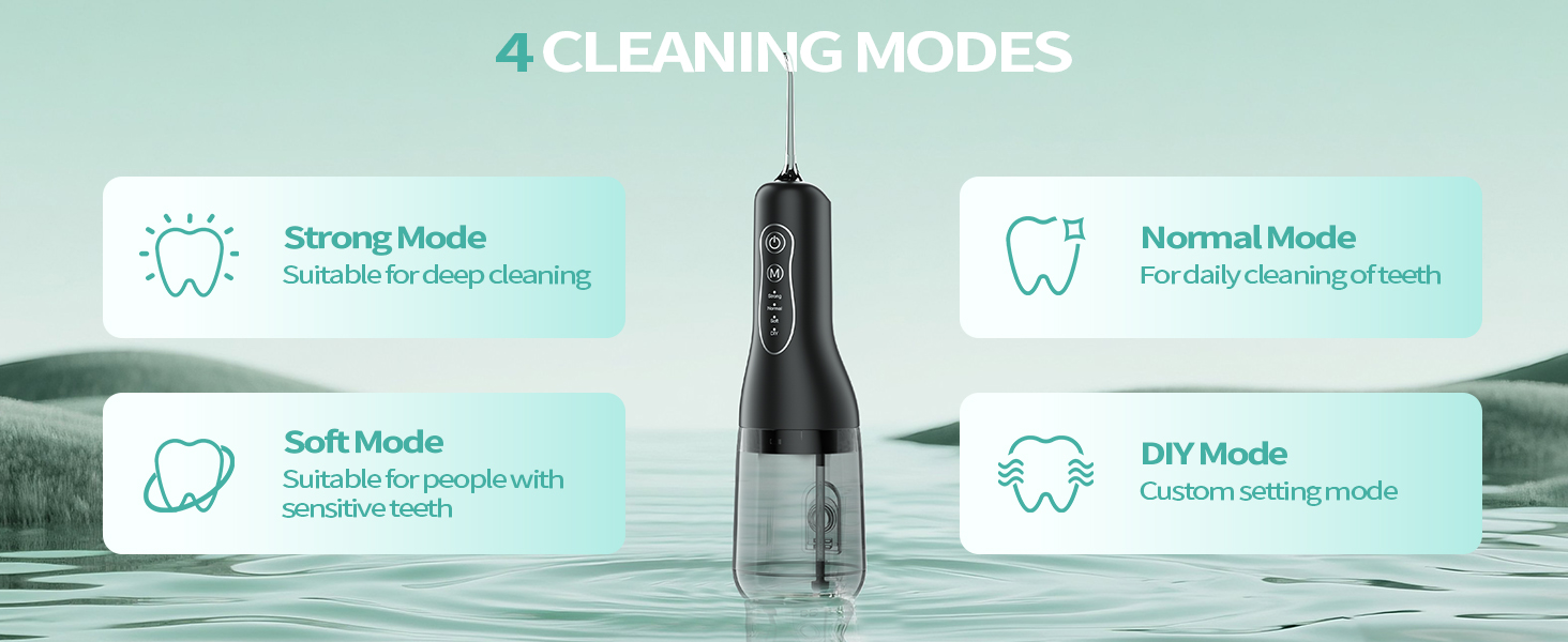 4 Cleaning Modes