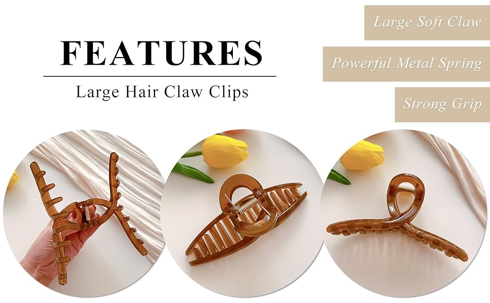 HAIR CLIPS FEATURES