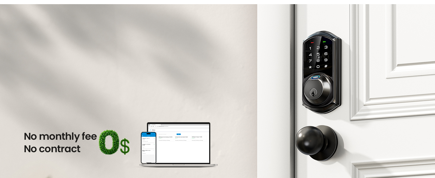 smart door lock for front door