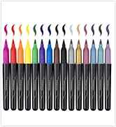 Transon Temporary tattoo Body Marker for Face Painting Body Painting 15colors Brush Tip.
