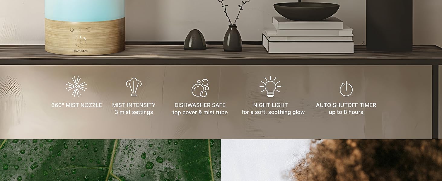 Homedics humidifier