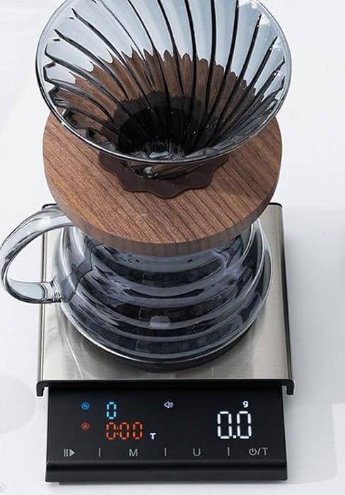 Coffee scale espresso scale rechargeable mini coffee scale with timer matcha scale compact espresso