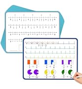 Aizweb 12 Pack Fraction Manipulatives Dry Erase Board,12"x9" Fraction Number Line Bars,Math Manip...