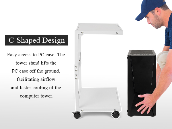 computer tower stand