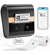 Ponek Label Maker Machine with Tpae, M260 Barcode Label Printer for Small Business, Office, Home,...
