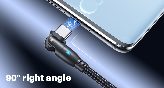 90 degree usb c cable