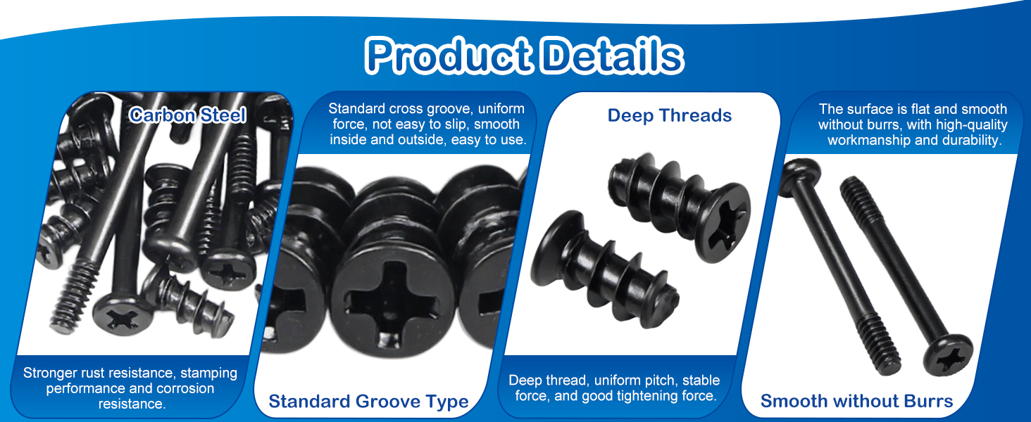 Computer Cooling Fan Screws Kit