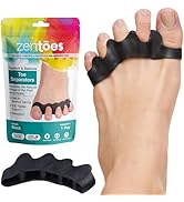 ZenToes Silicone Toe Spacers and Separators for Correct Toe Alignment, Bunion Relief, Hammertoe S...