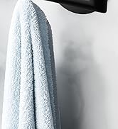 GWAAZXGZ 2 Pack Black Bathroom Hooks for Towels - Self Adhesive Double Hooks for Wall, No Drillin...