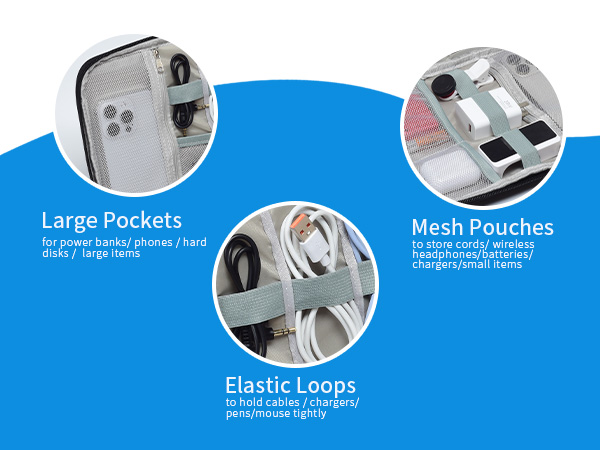 Electronics organizer