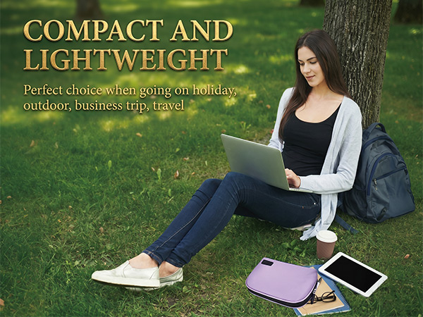 Lightweight Water Resistant Tech Pouch