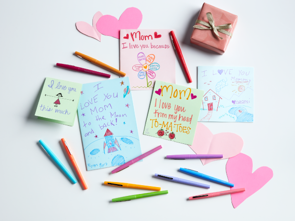 flair pens cards invites mom mothers day teacher activity color art craft love colorful happy joy