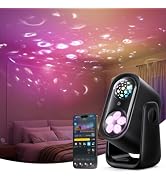 Govee Bubble Projector Night Light(No Adapter), 5-Zone Ocean Projector | Luminblend, 540ft² Proje...