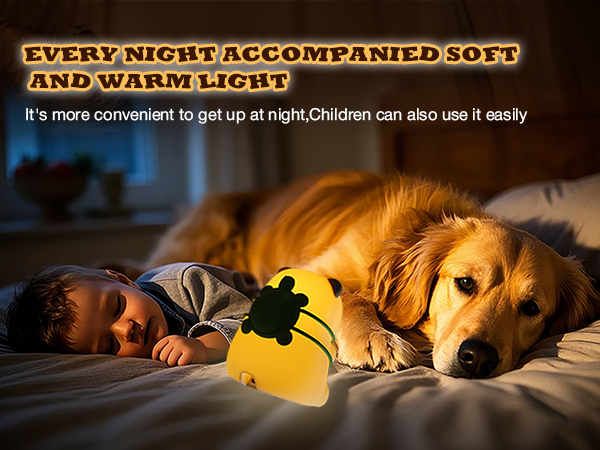 Night light for baby nursery