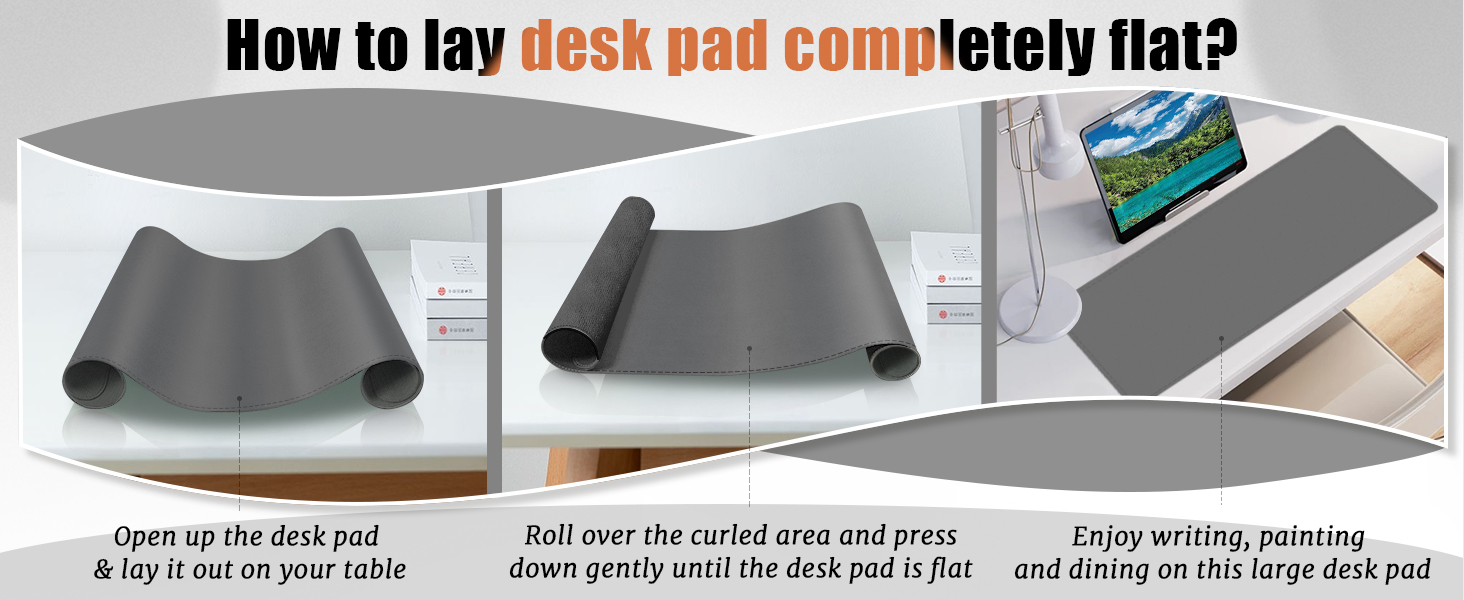 Seal Brown desk mat
