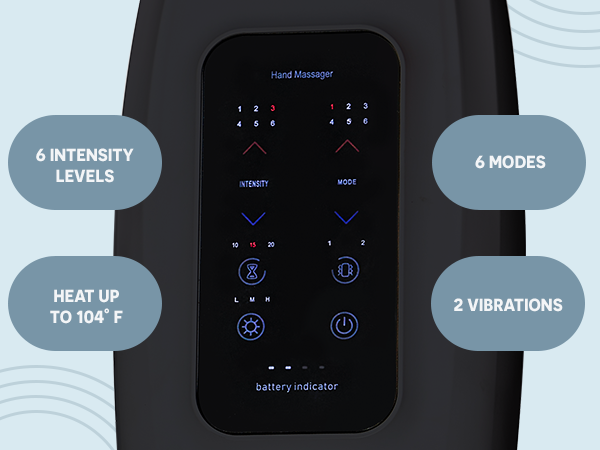 LifePro Legra Hand Massager with Heat and Compression