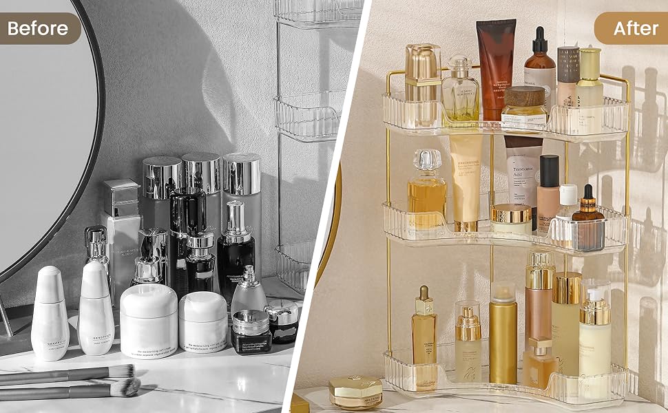 bathroom countertop organizer