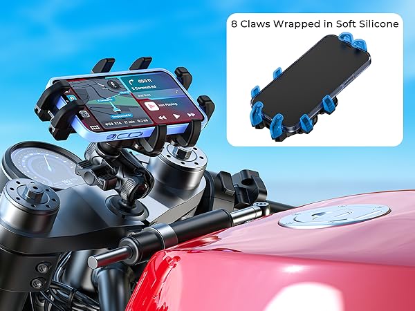 motorcycle phone holder mount