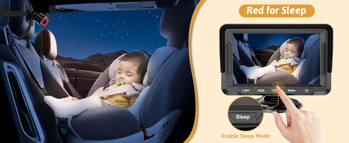 baby car camera for backseat